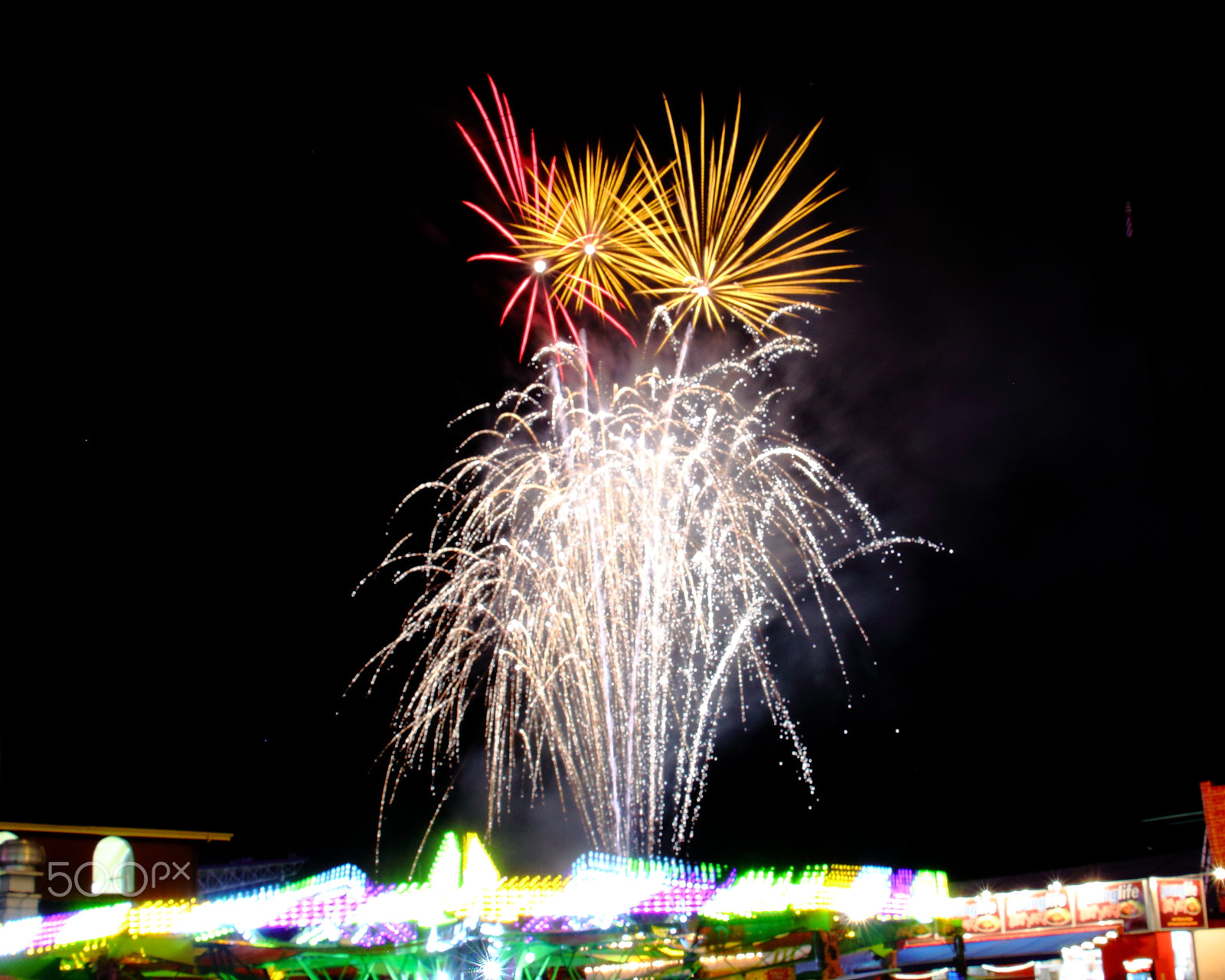 Canon EOS 700D (EOS Rebel T5i / EOS Kiss X7i) sample photo. State fair fireworks! photography