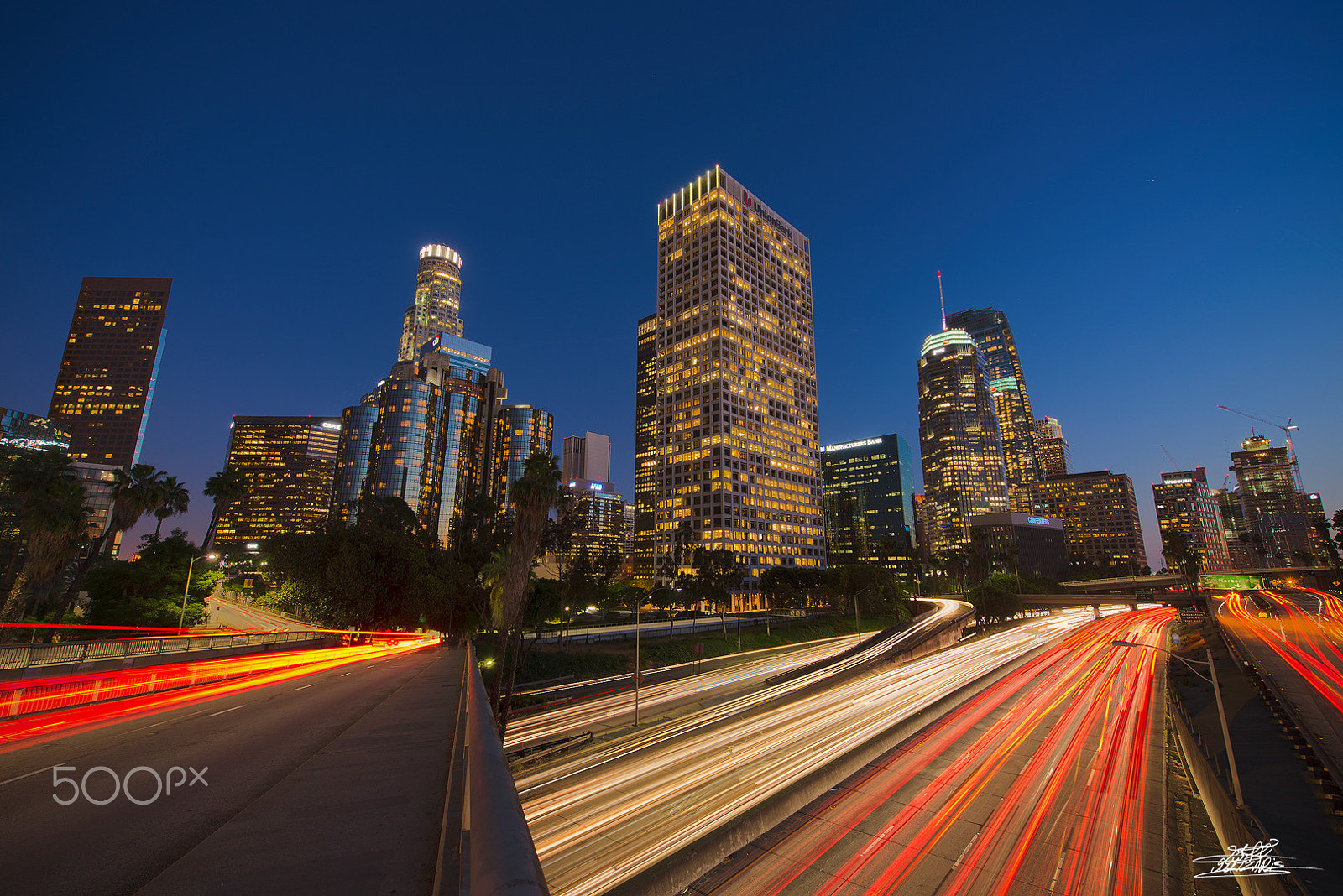 Nikon AF-S Nikkor 14-24mm F2.8G ED sample photo. City of angels photography