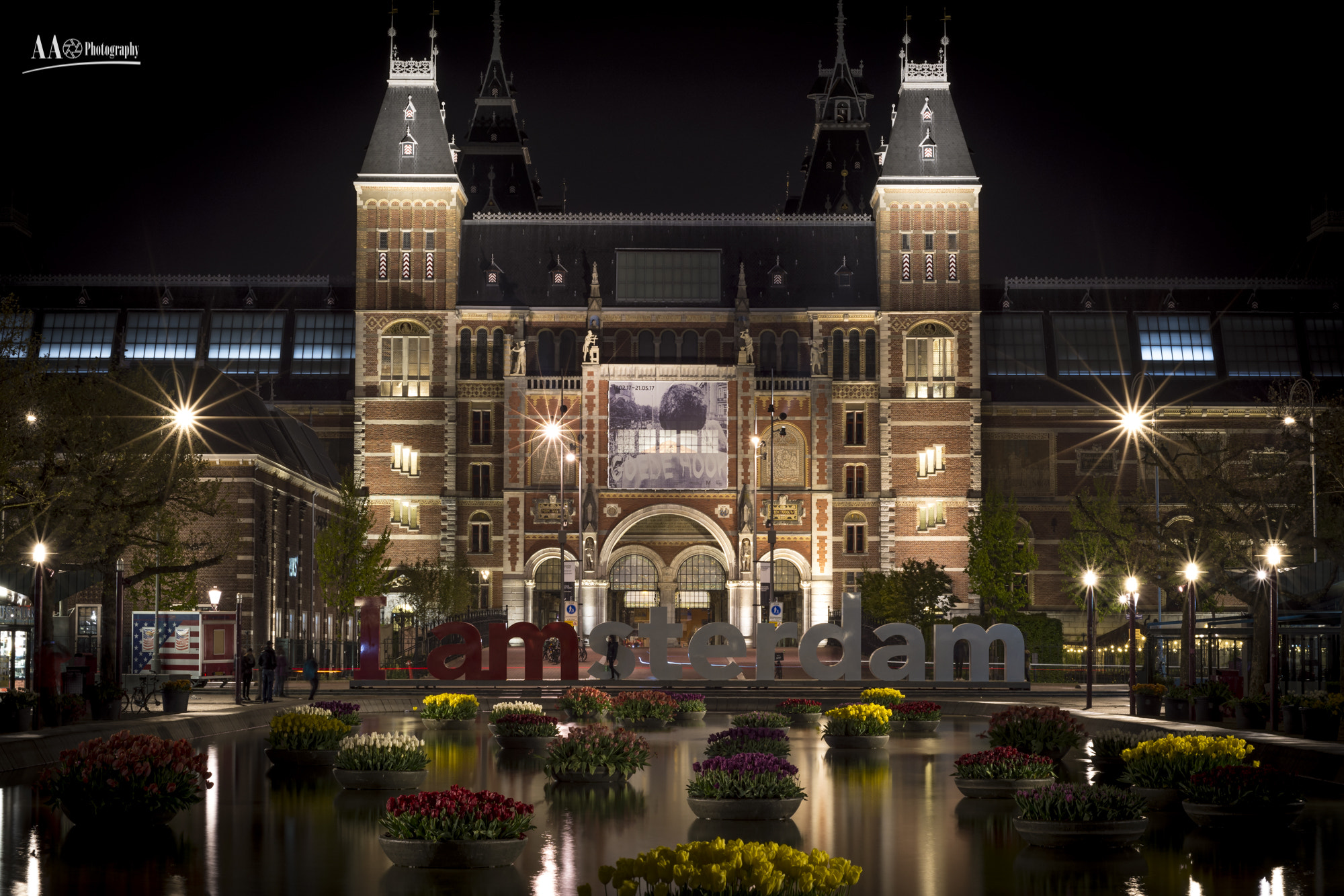 Nikon AF Nikkor 50mm F1.8D sample photo. Rijksmuseum by night (van ) photography