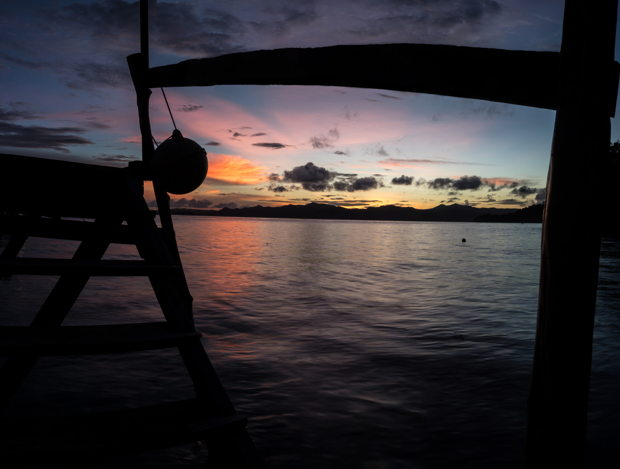 Canon EOS 7D Mark II + Sigma 18-35mm f/1.8 DC HSM sample photo. Raja ampat sunset photography