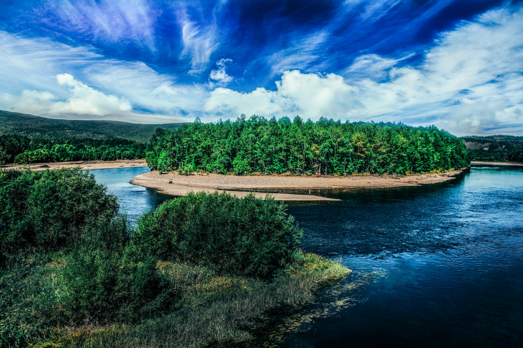 Canon EOS-1Ds Mark III sample photo. Island of green photography