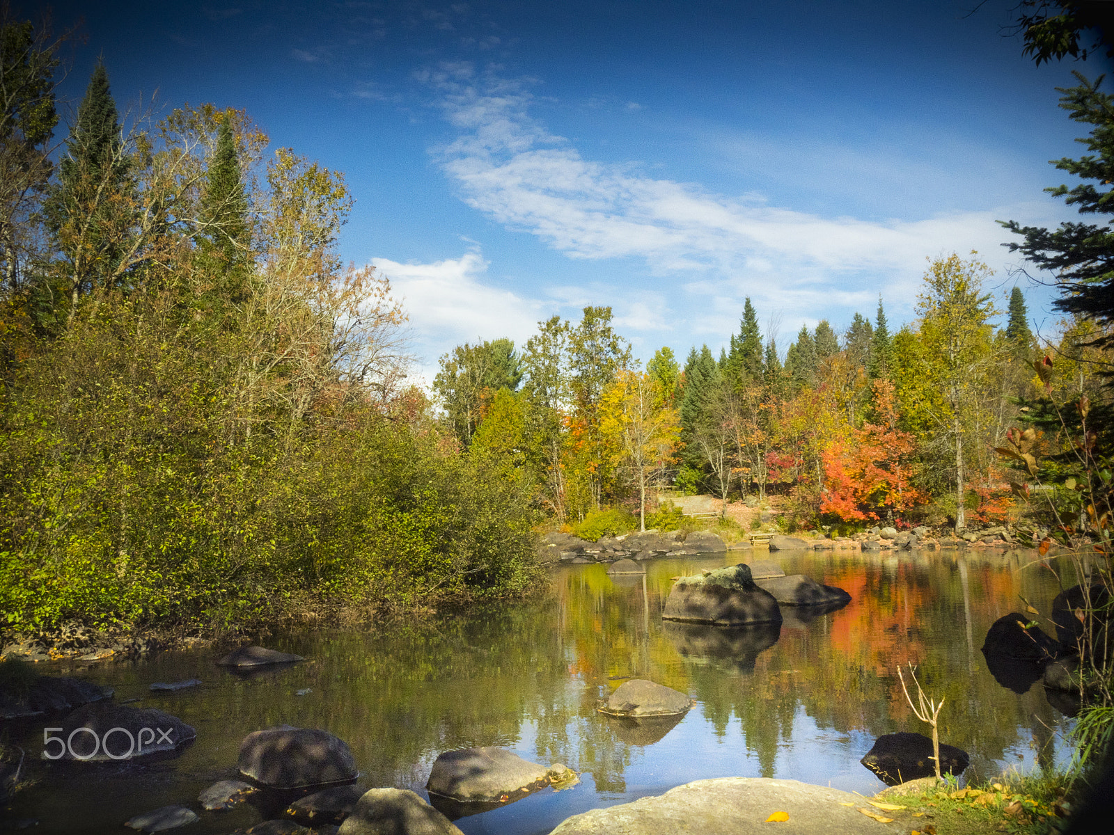 Olympus OM-D E-M1 sample photo. Autumn landscape photography