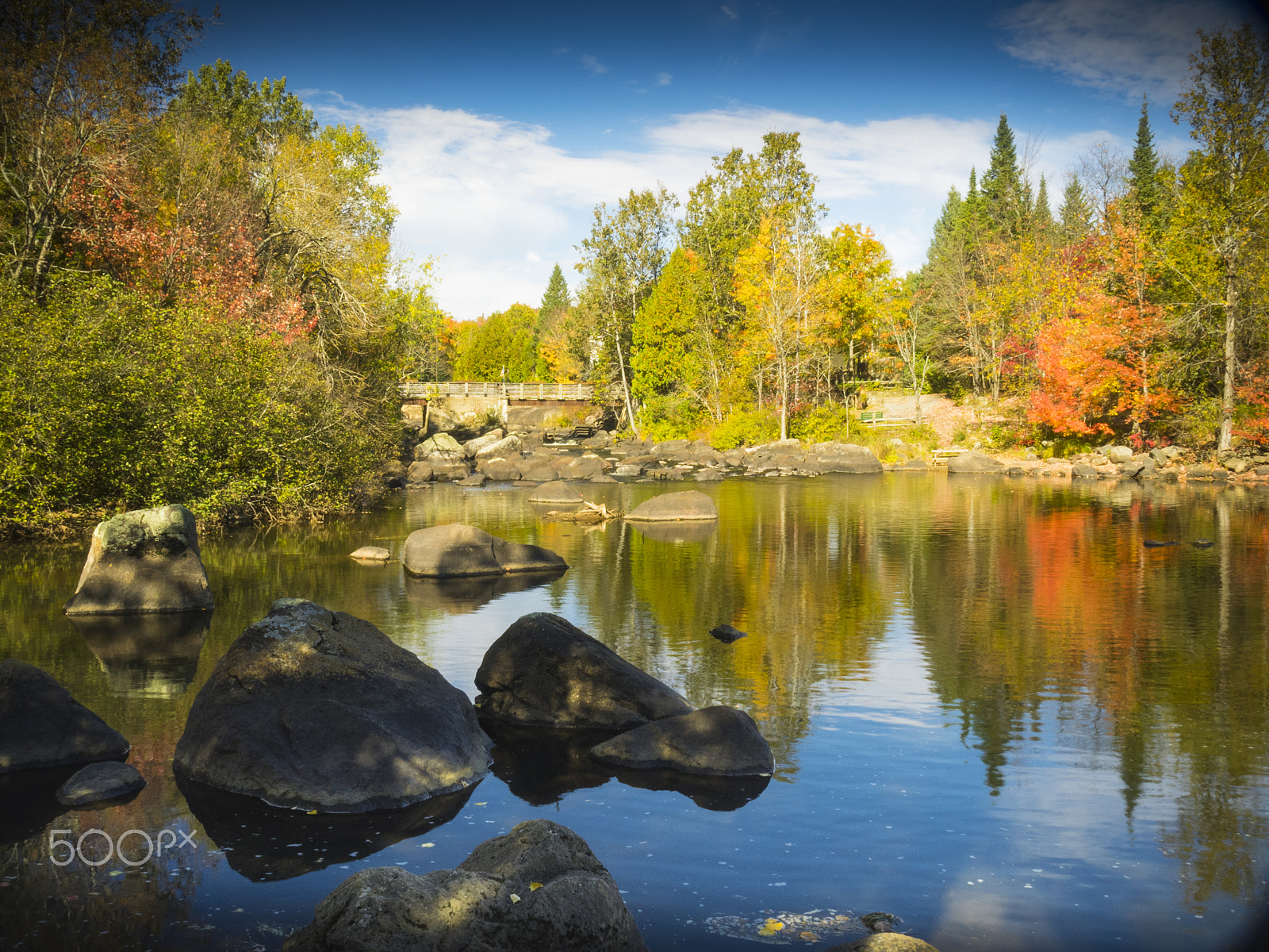 Olympus OM-D E-M1 sample photo. Autumn landscape photography