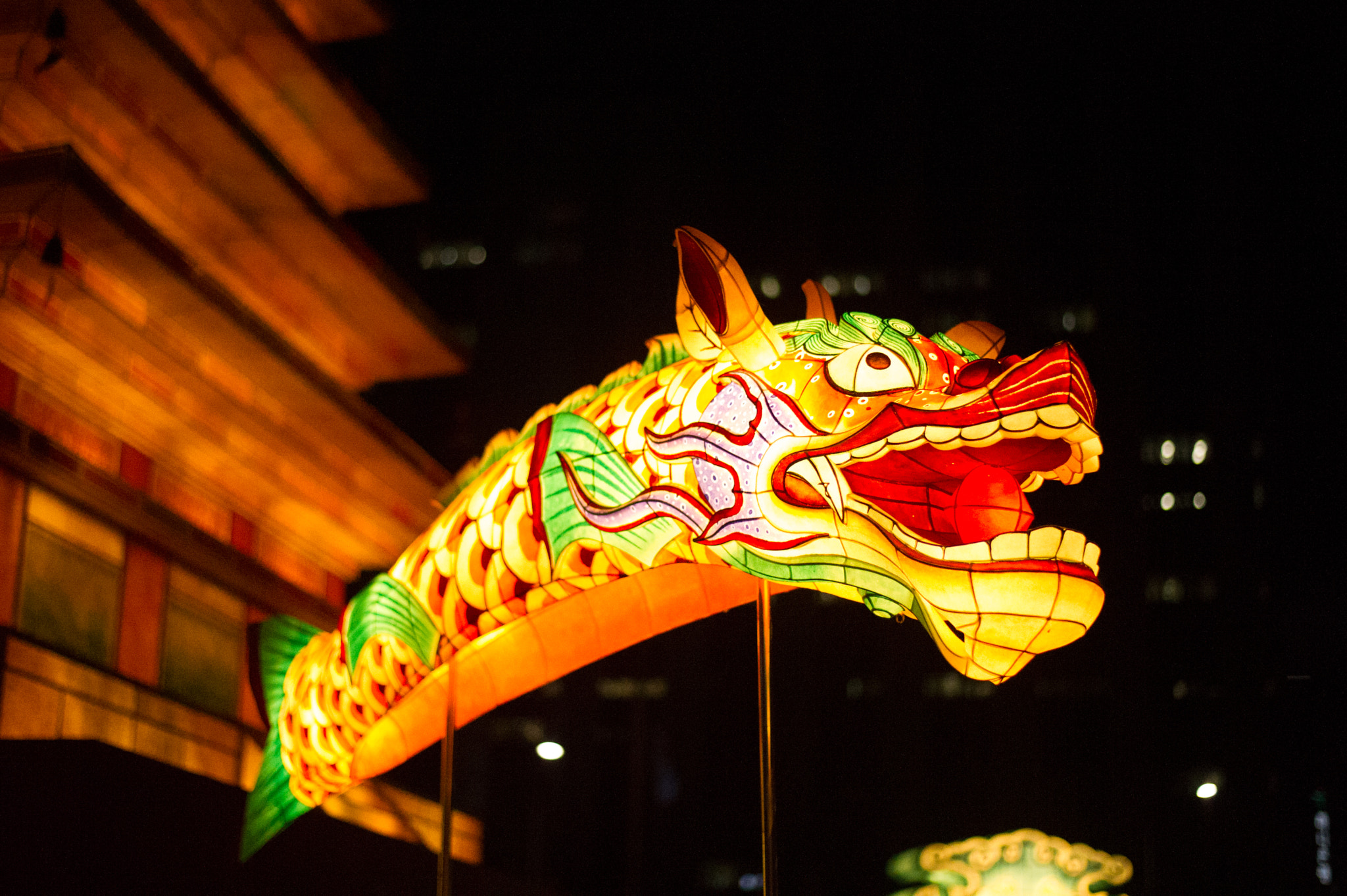 Nikon D3S + Nikon AF-S Nikkor 50mm F1.8G sample photo. Night at gyeongbokgung palace, seoul, south korea photography