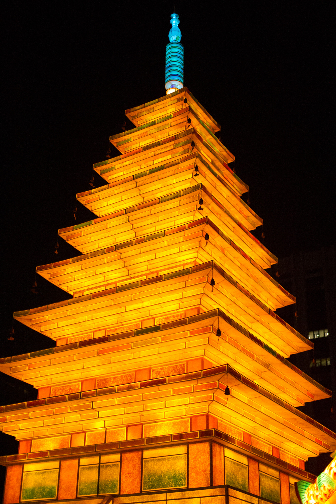 Nikon D3S + Nikon AF-S Nikkor 50mm F1.8G sample photo. Night at gyeongbokgung palace, seoul, south korea photography