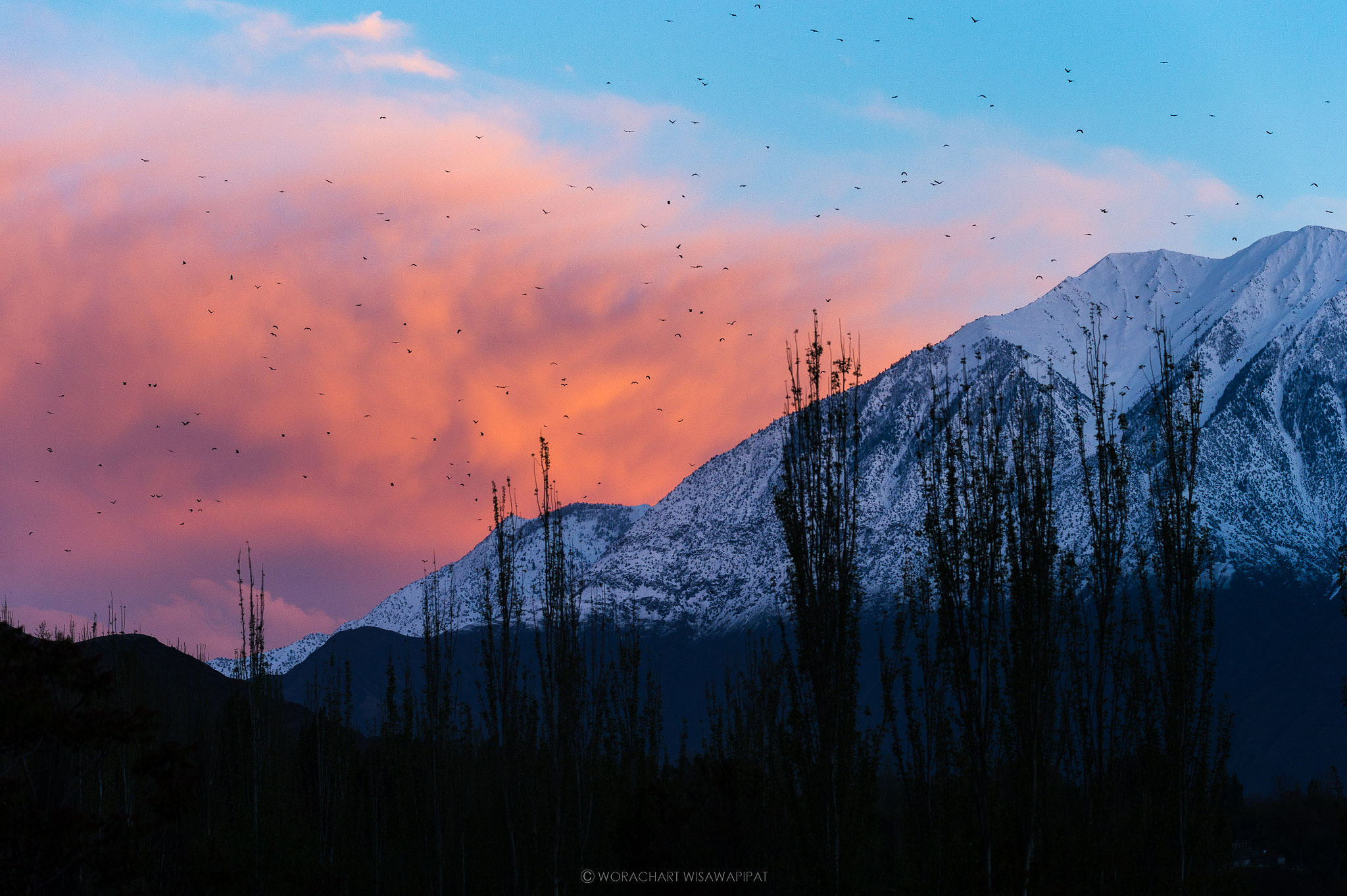 Nikon Df + Nikon AF-S Nikkor 70-200mm F4G ED VR sample photo. Fire mountain, pakistan photography