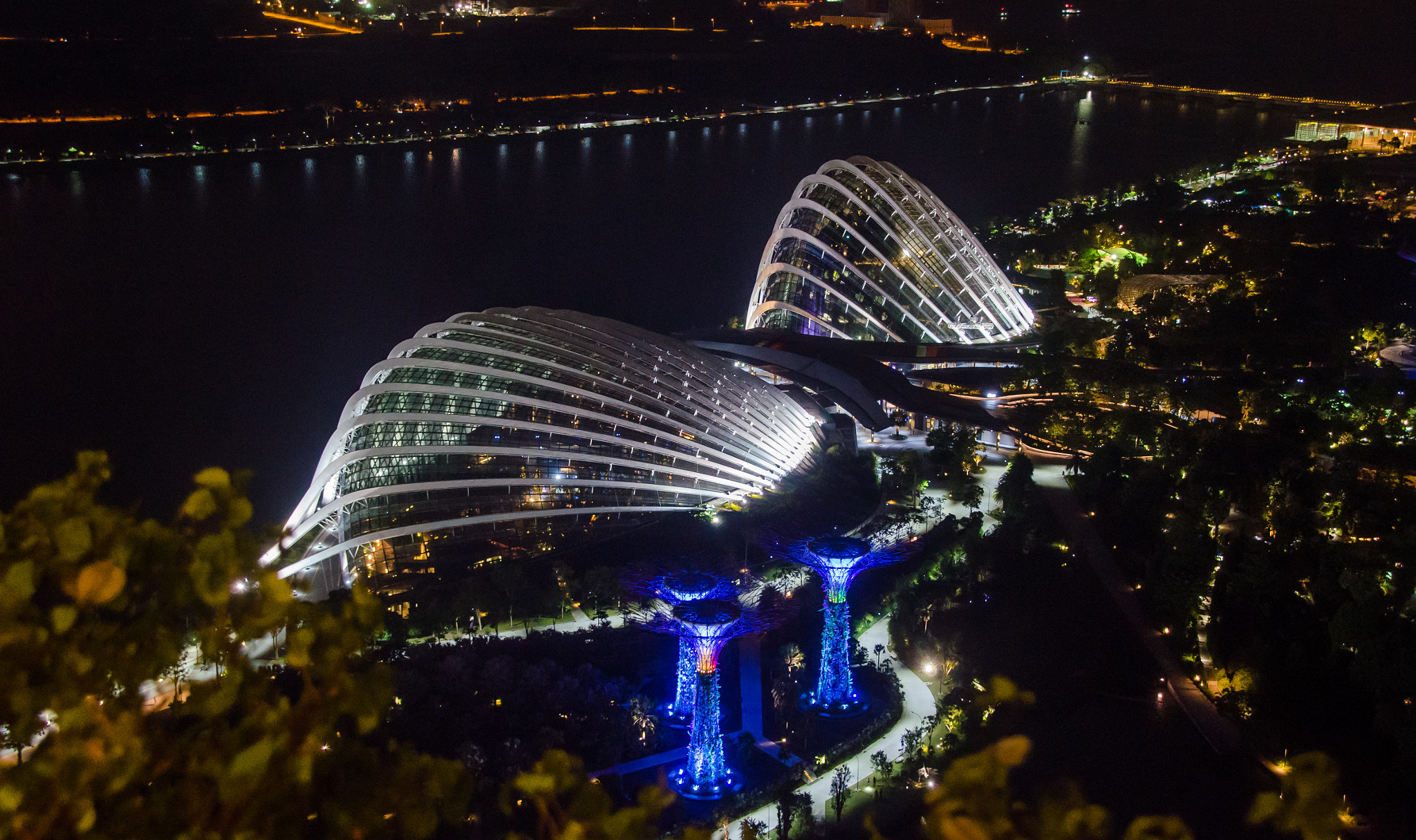 Nikon D7000 sample photo. Light show at gardens by the bay photography