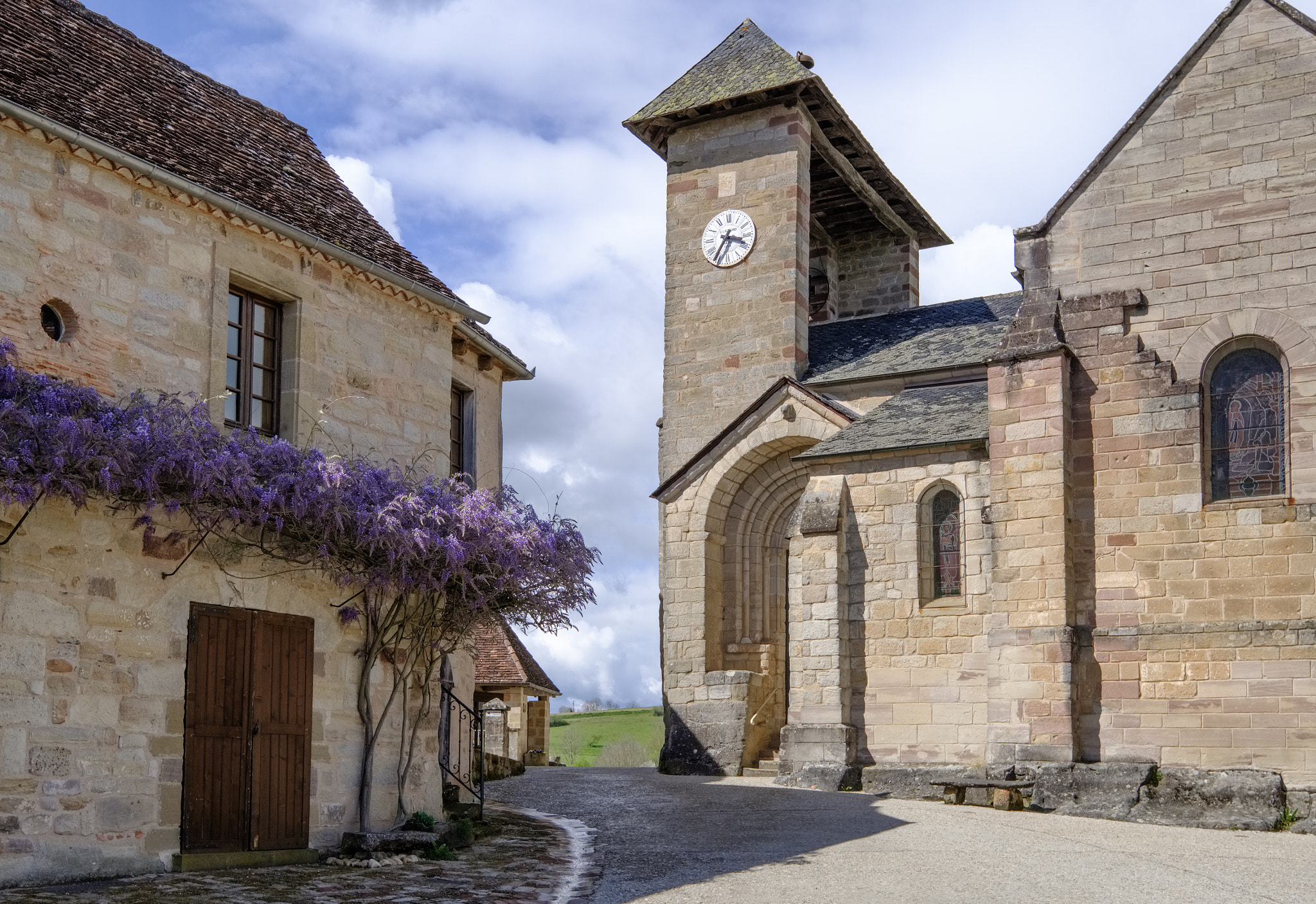 Fujifilm XF 10-24mm F4 R OIS sample photo. Curemonte, small medieval village in correze photography