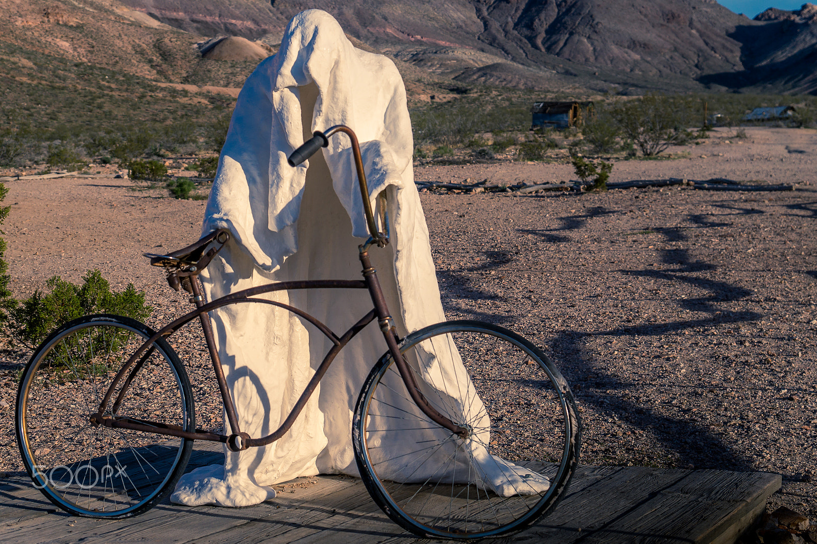 Sony SLT-A58 sample photo. Ghost biker photography