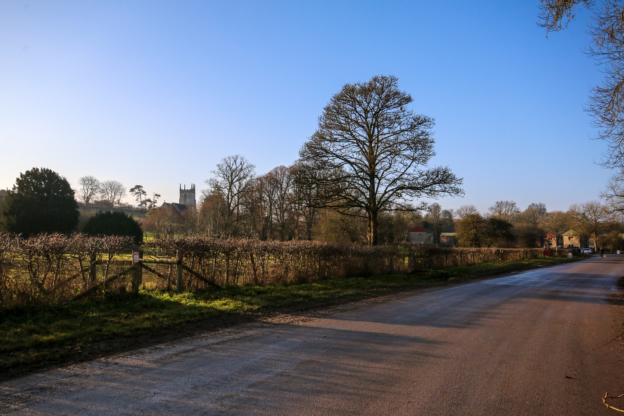 Canon EOS 70D + Sigma 10-20mm F4-5.6 EX DC HSM sample photo. Looking along imber high street photography
