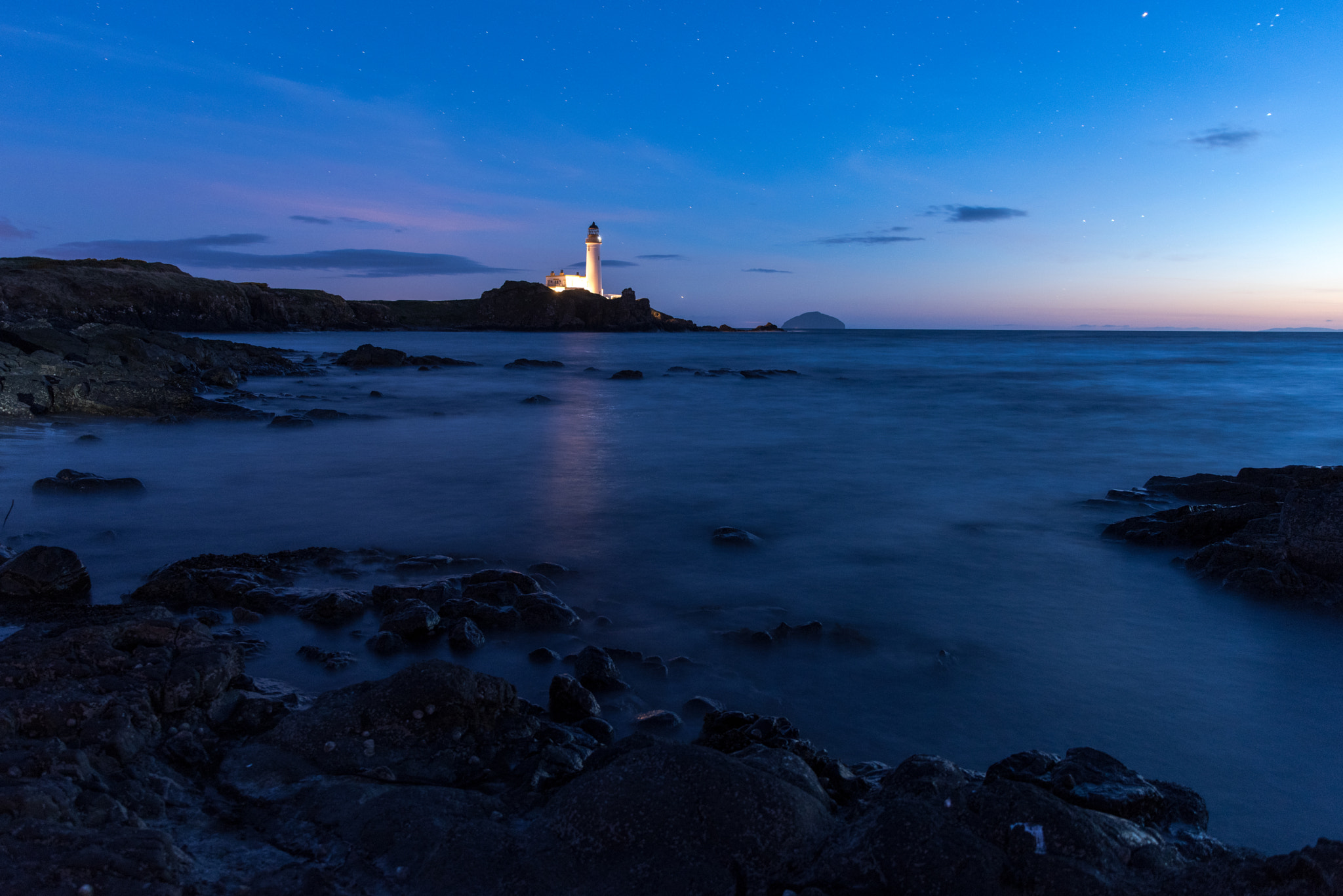 Nikon D810 sample photo. Turnberry dusk photography