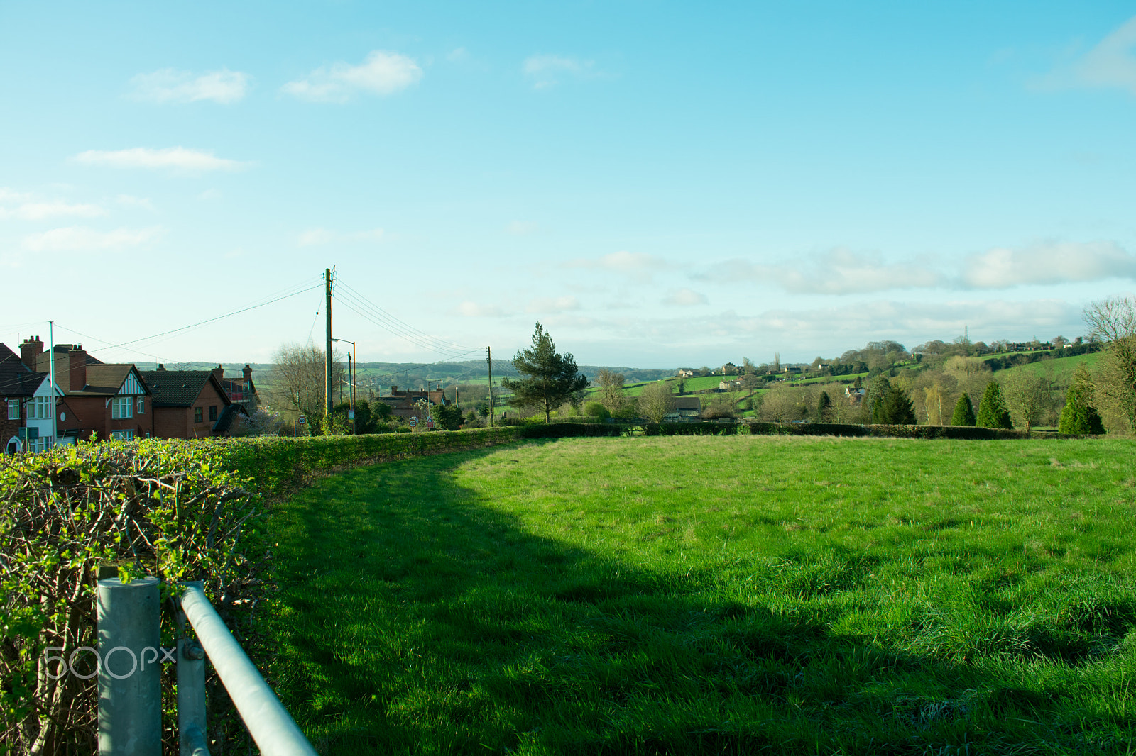 Nikon D3400 sample photo. Blue sky, green grass photography