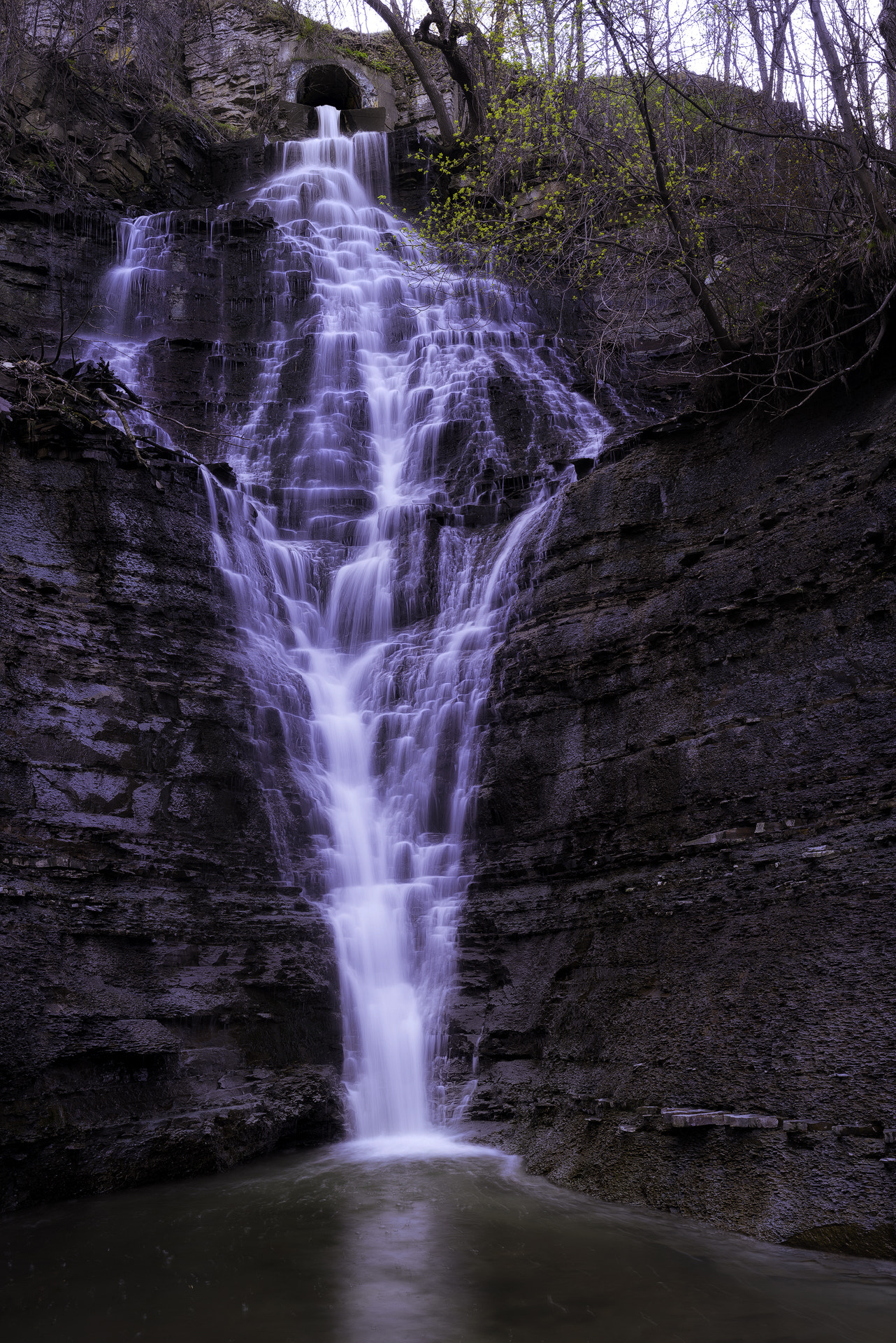 Nikon AF-S Nikkor 16-35mm F4G ED VR sample photo. Westcliffe falls photography