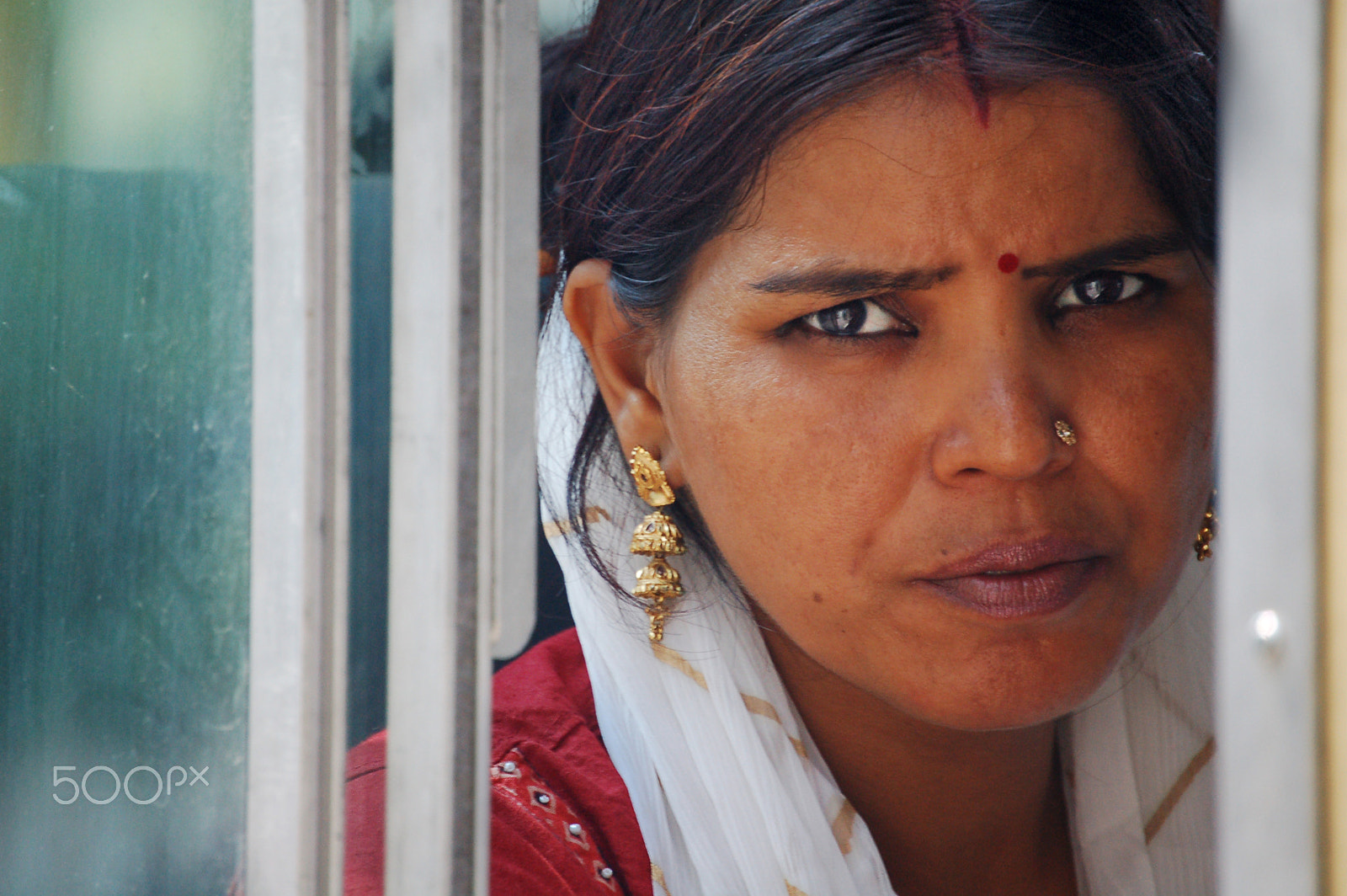 Nikon D50 sample photo. Woman in amritsar photography