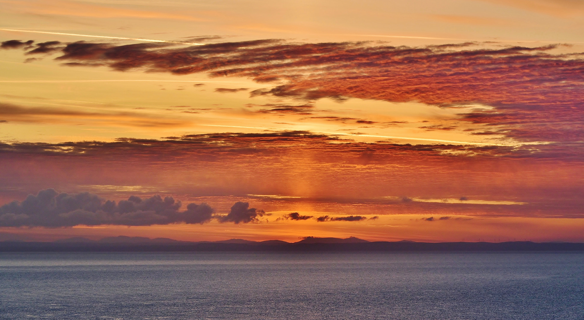 Nikon D5500 sample photo. Scottish sunrise photography