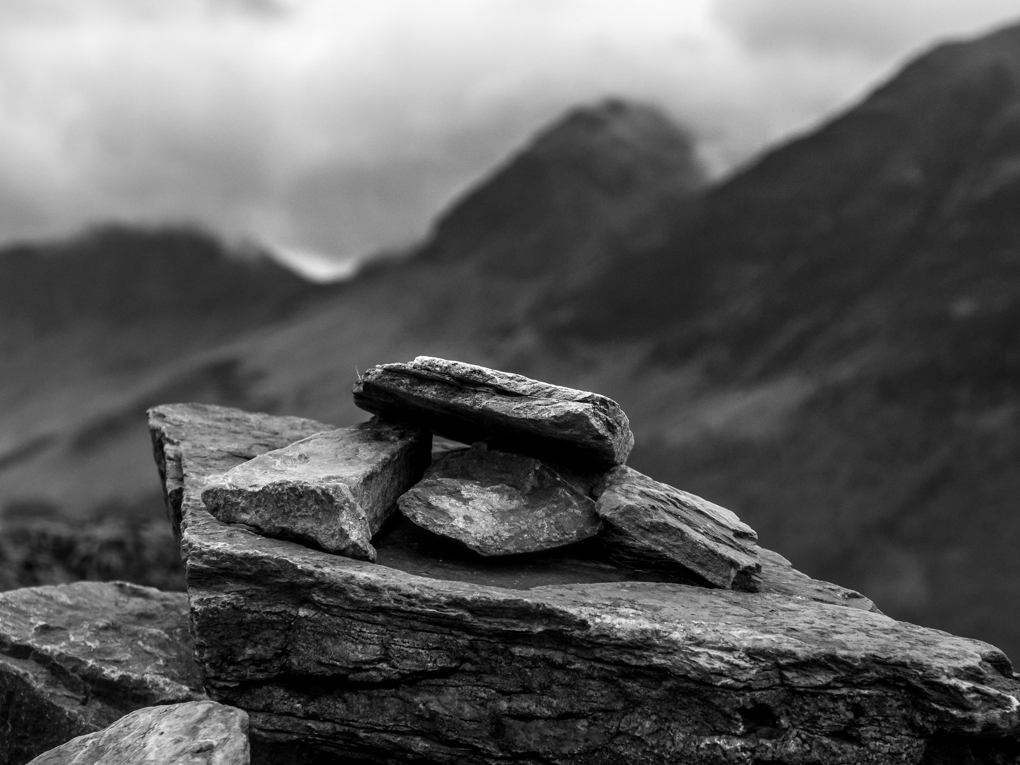 Olympus OM-D E-M5 sample photo. Rannerdale summit kern photography