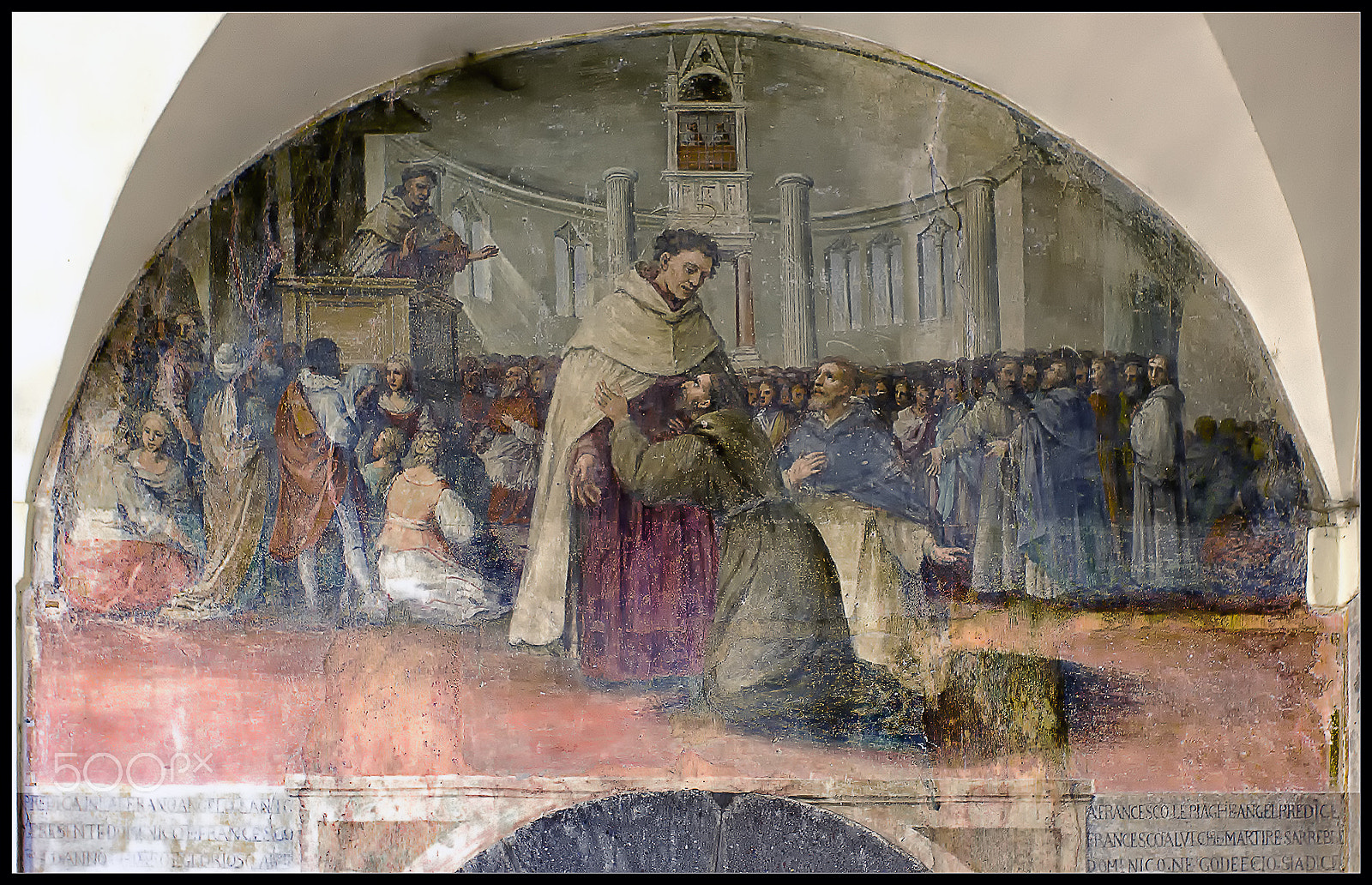Canon EF 17-40mm F4L USM sample photo. Affresco, (1570 d.c.) photography