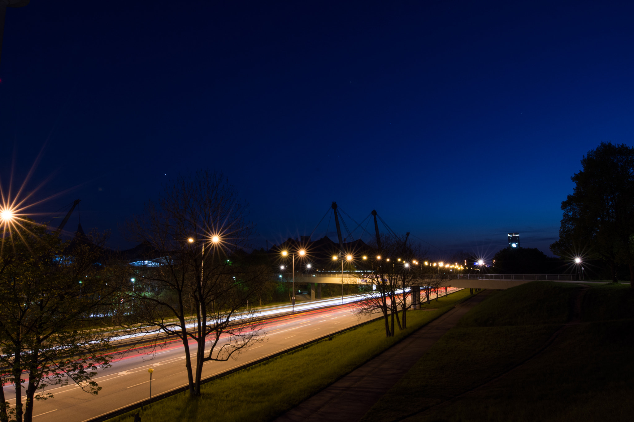 Nikon D7200 + Tamron SP 15-30mm F2.8 Di VC USD sample photo. Munich olympiapark photography