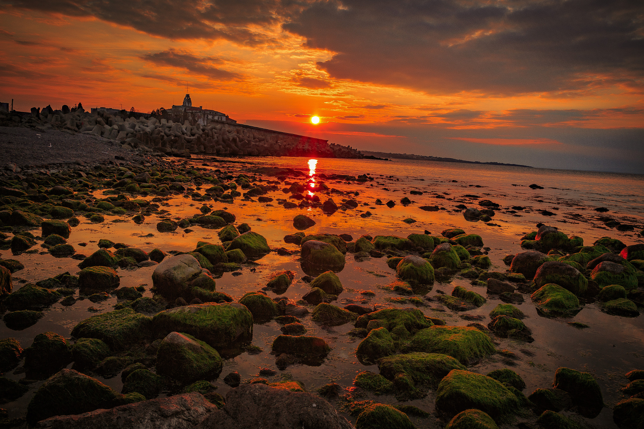 Canon EF 28mm F2.8 IS USM sample photo. Sunset in sozopol, bulgaria. photography