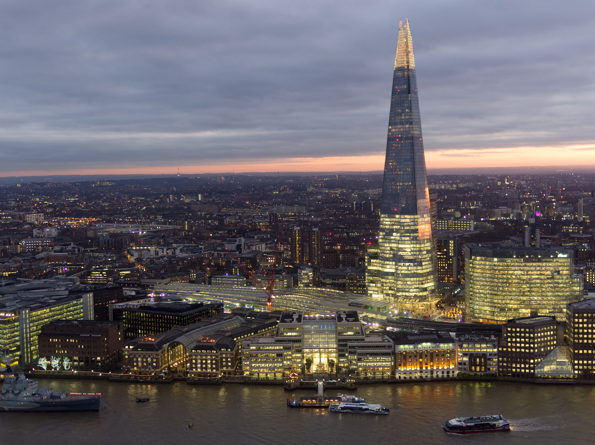 Olympus OM-D E-M10 sample photo. The shard from sky garden photography