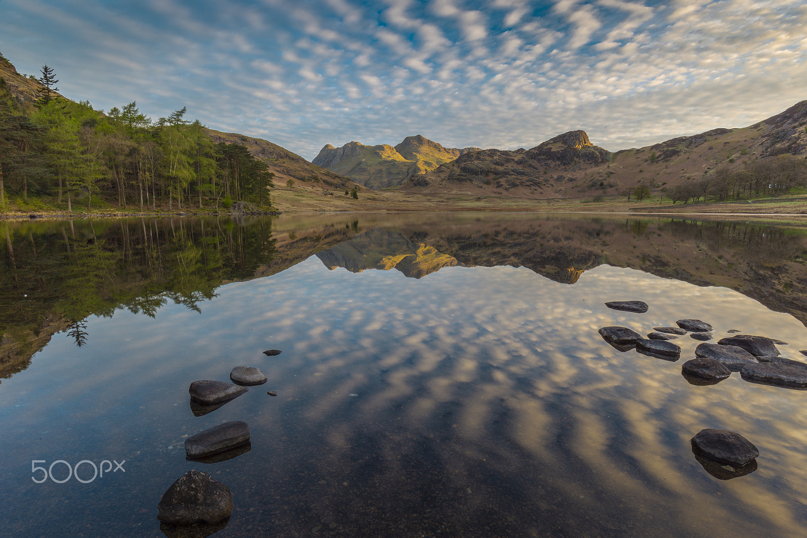 Canon EF 16-35mm F4L IS USM sample photo. Tarn sunrise photography