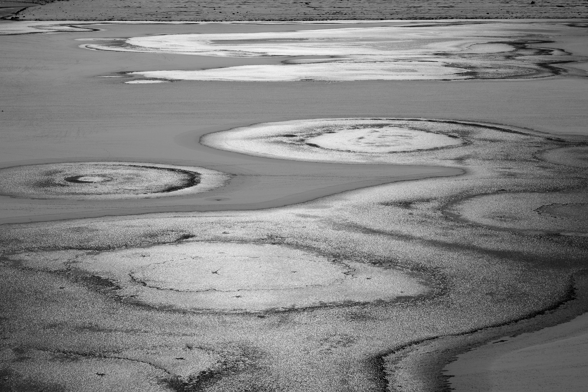 Pentax smc D-FA 100mm F2.8 Macro WR sample photo. Ice patterns photography