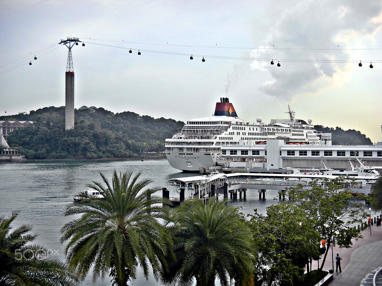 Nikon Coolpix S1200pj sample photo. Habour in color, singapore photography
