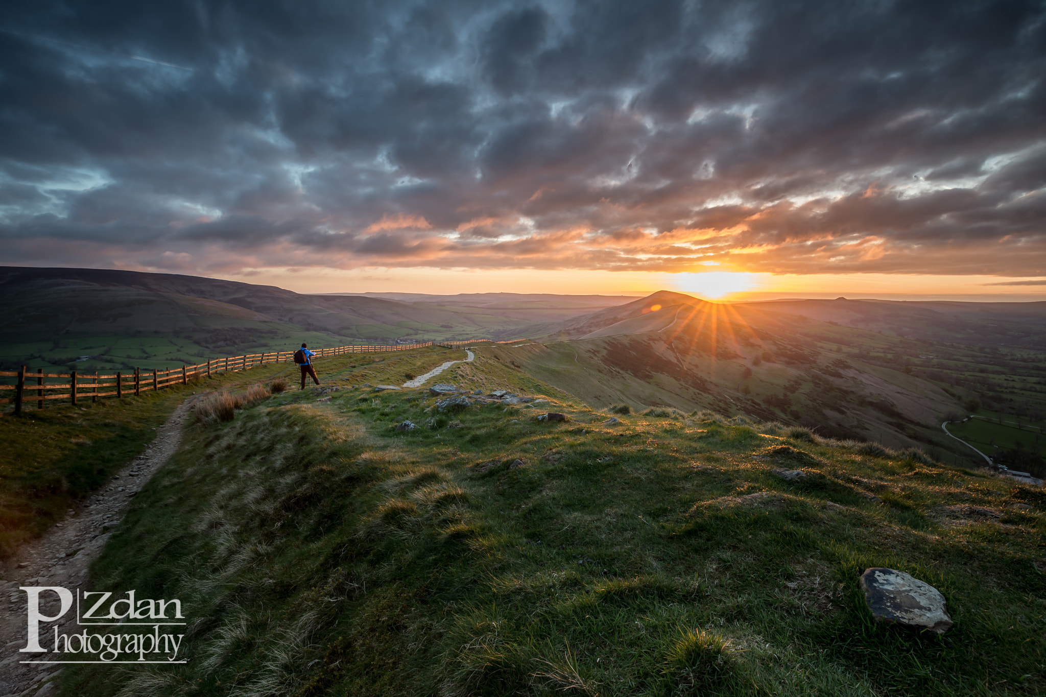 Canon EOS 6D sample photo. View from mam tor this morning. photography