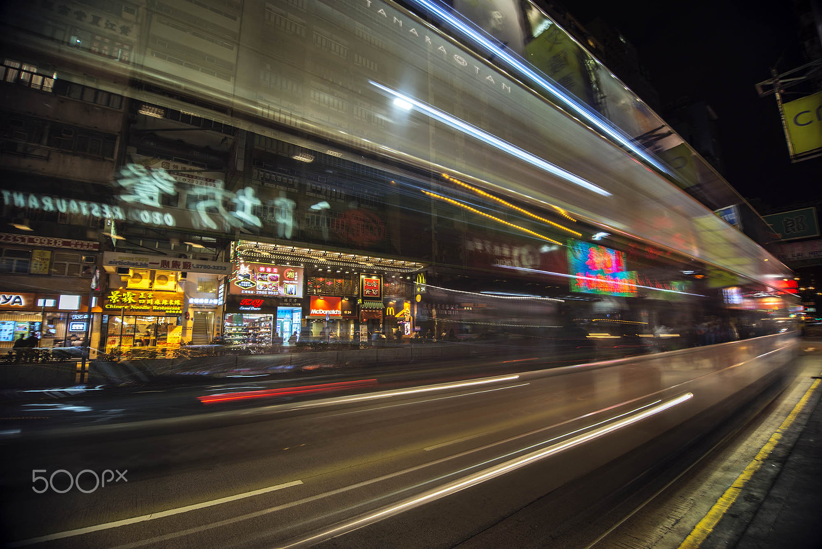 Nikon D800 sample photo. Fast bus photography