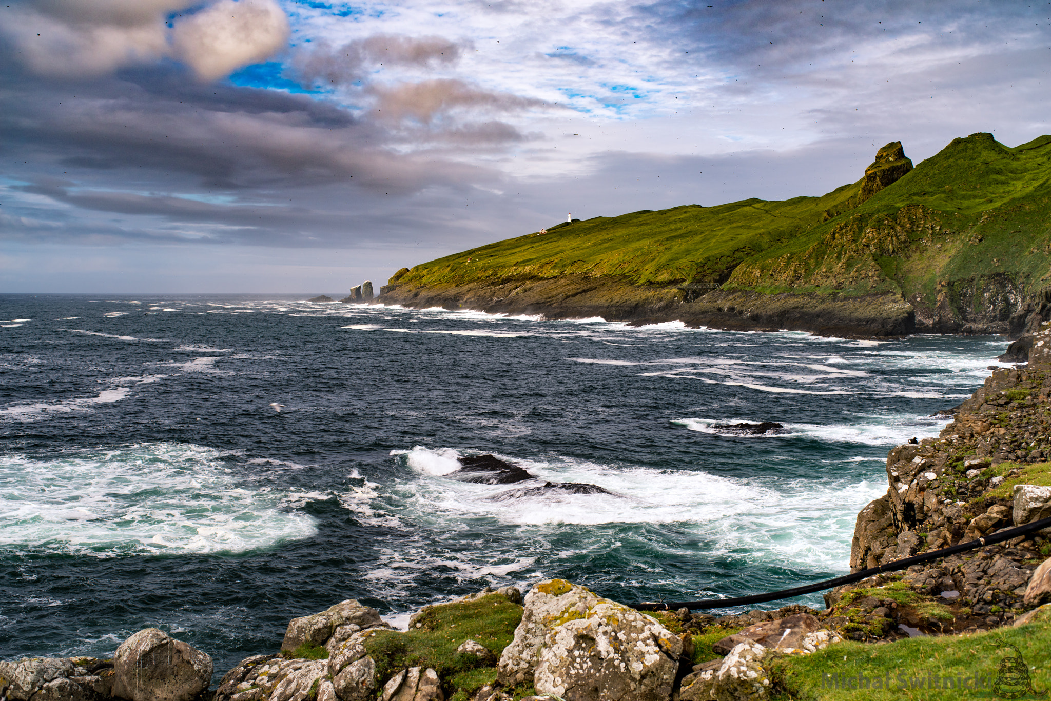 Pentax K-1 sample photo. Mykines bay of the faroe islands photography