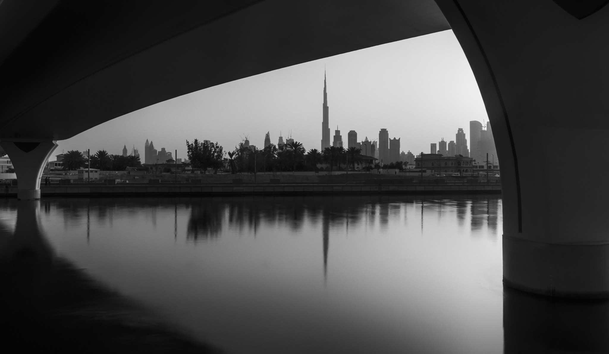 Canon EOS 80D sample photo. Burj khalifa from dubai water canal photography