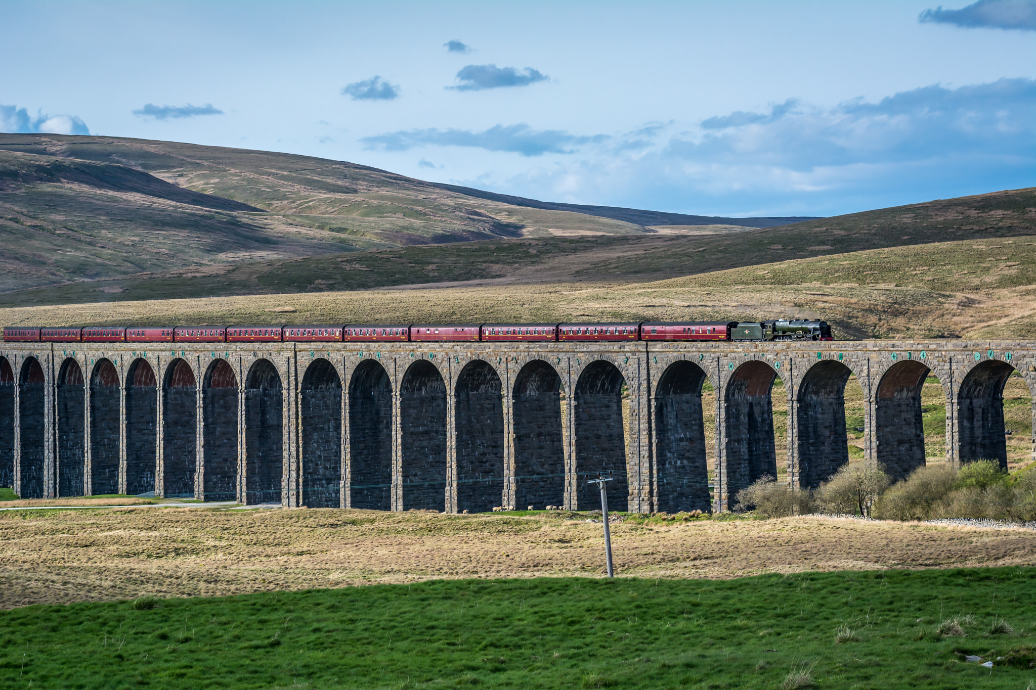 Nikon D7100 + Sigma 70-200mm F2.8 EX DG OS HSM sample photo. Ribble head photography