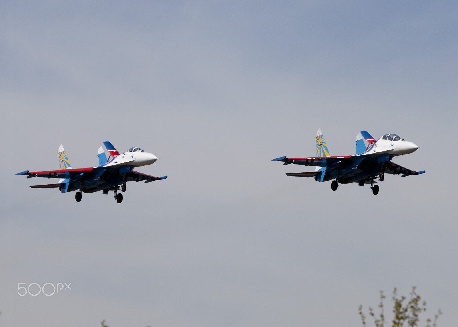 Canon EOS 5D Mark II + Canon EF 100-400mm F4.5-5.6L IS USM sample photo. Su-27 airplane of the aerobatic team russian knights photography