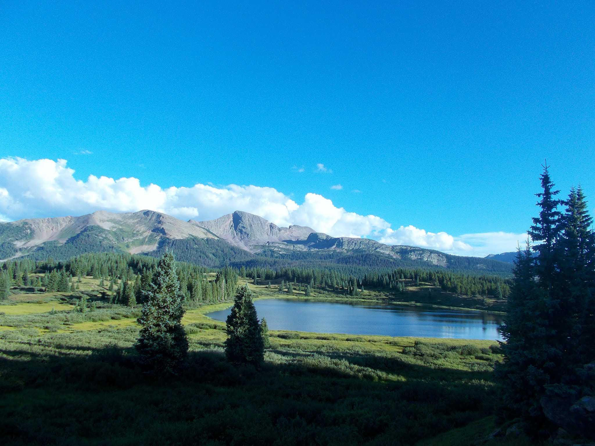 Nikon COOLPIX L29 sample photo. Molas pass, colorado skies. photography