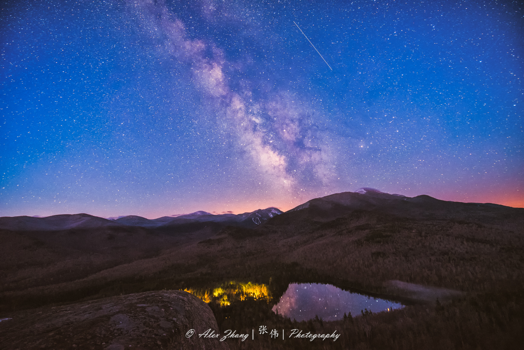 Tamron SP 15-30mm F2.8 Di VC USD sample photo. Milky way reflection in heart lake, adirondacks photography