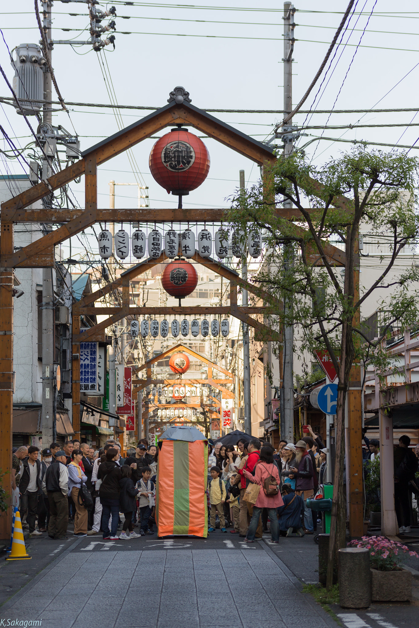 Canon EF 75-300mm f/4-5.6 USM sample photo. Yokohama festival at noge photography