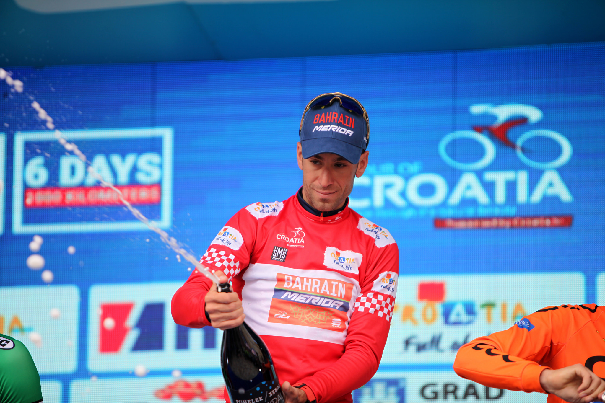 Canon EOS 5D Mark II + Canon EF 70-200mm F2.8L IS USM sample photo. Tour of croatia winner - nibali vincenzo photography