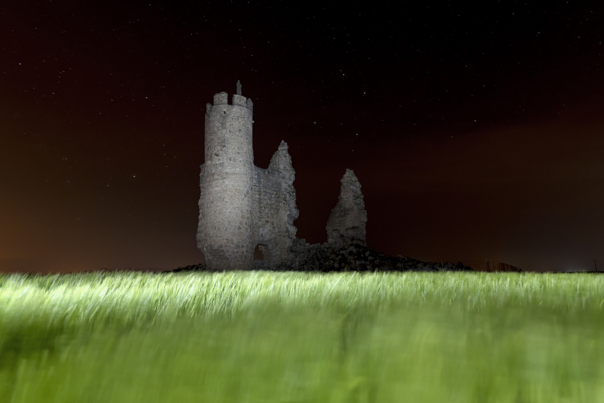 Nikon AF-S Nikkor 24-70mm F2.8G ED sample photo. Castillo de claudilla photography