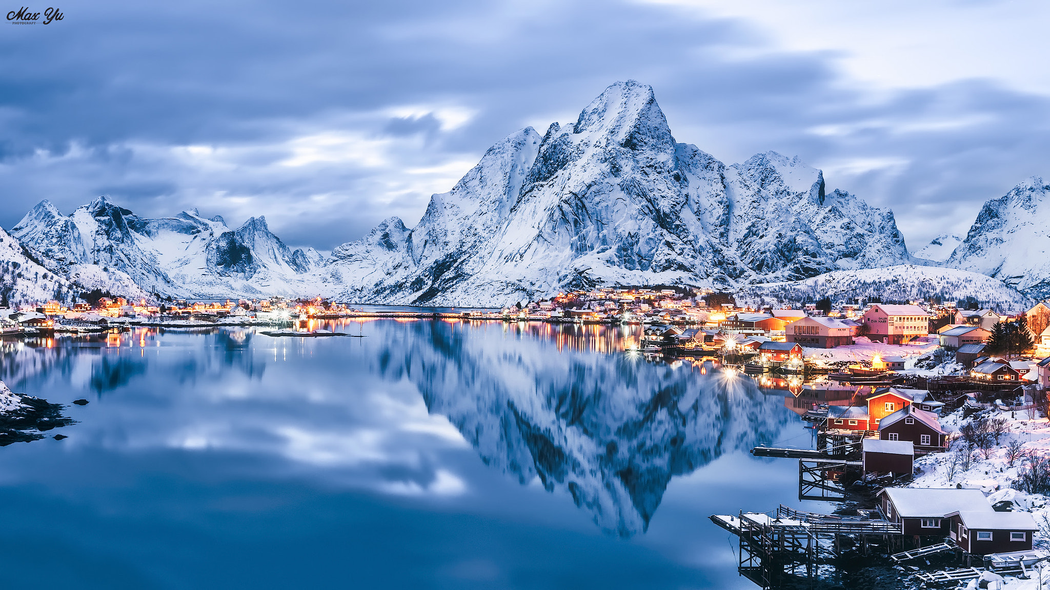 Nikon AF-S Nikkor 16-35mm F4G ED VR sample photo. The night of reine photography
