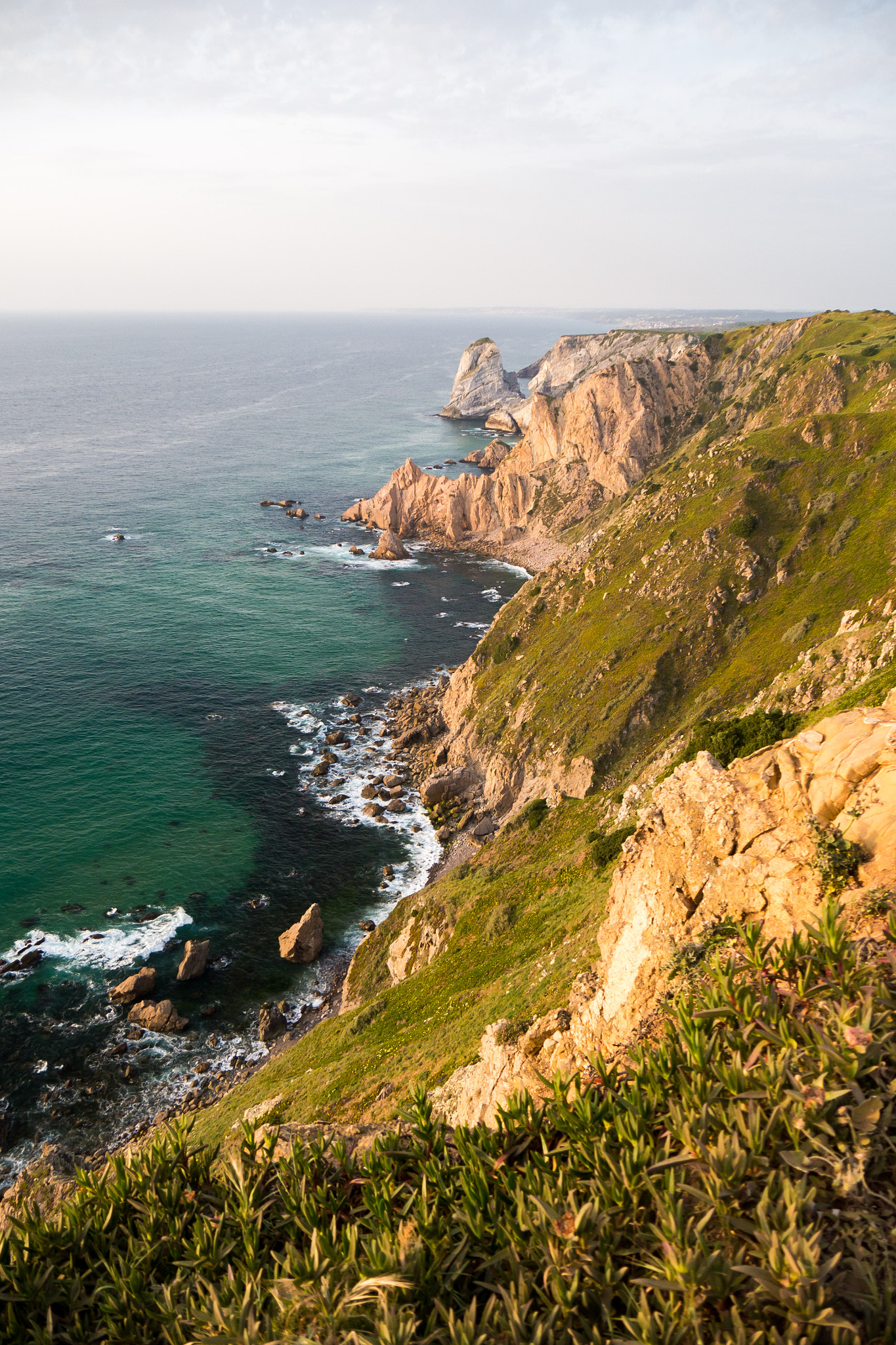Panasonic Lumix DMC-G6 sample photo. The end of the world, cabo da roca (portrait) photography
