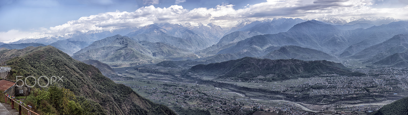 Nikon AF-S Nikkor 24-70mm F2.8G ED sample photo. Annapurna in front of us photography