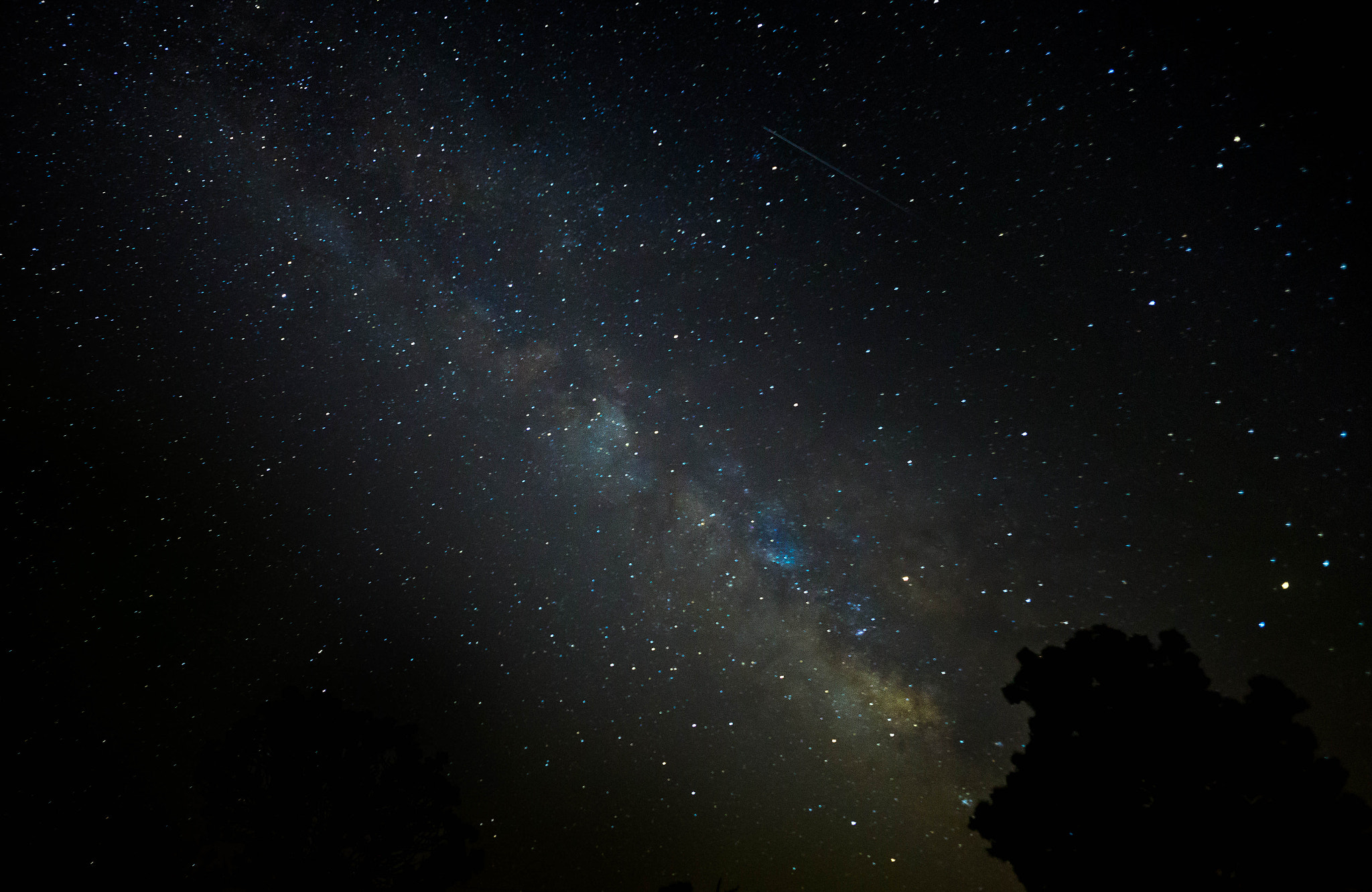 Sony a6000 sample photo. Milky way (midwest, 23rd april 2017) photography