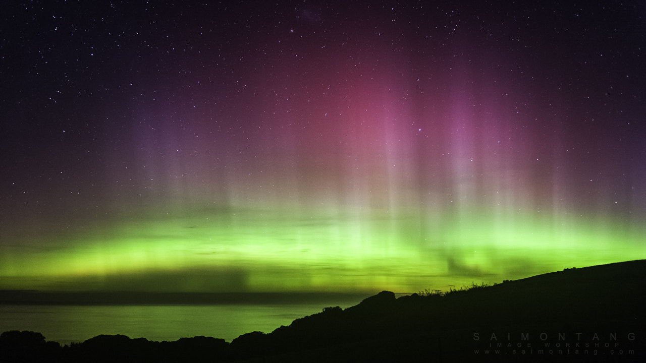 EF28-70mm f/2.8L USM sample photo. Aurora australis 22 april 2017 photography