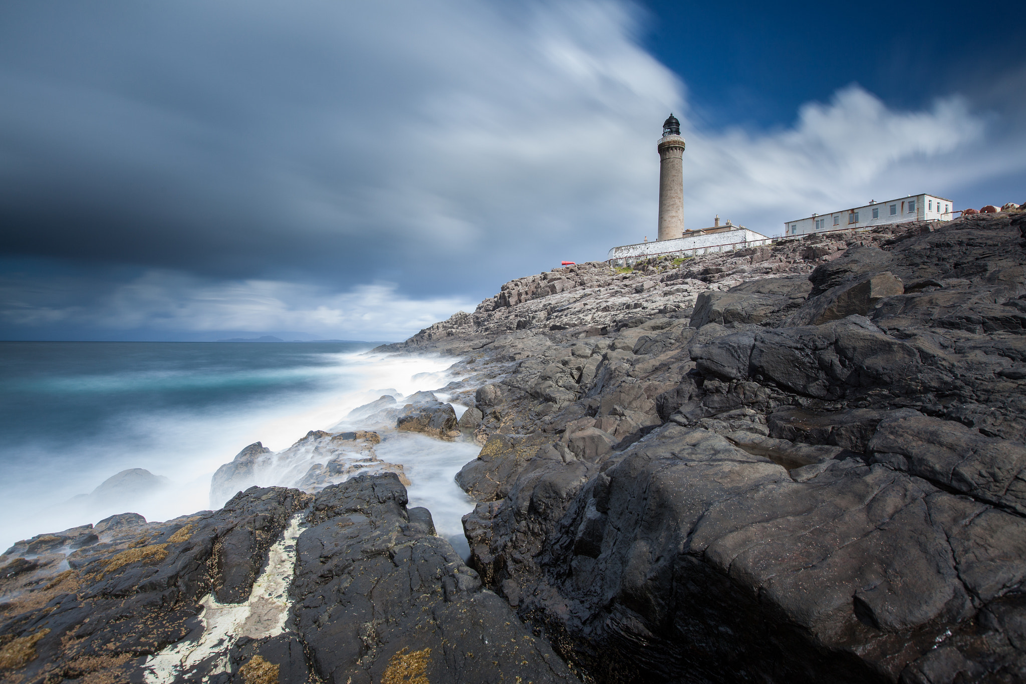 Canon EOS 5D Mark II + Canon EF 16-35mm F2.8L II USM sample photo. Ardnamurchan lighthouse photography