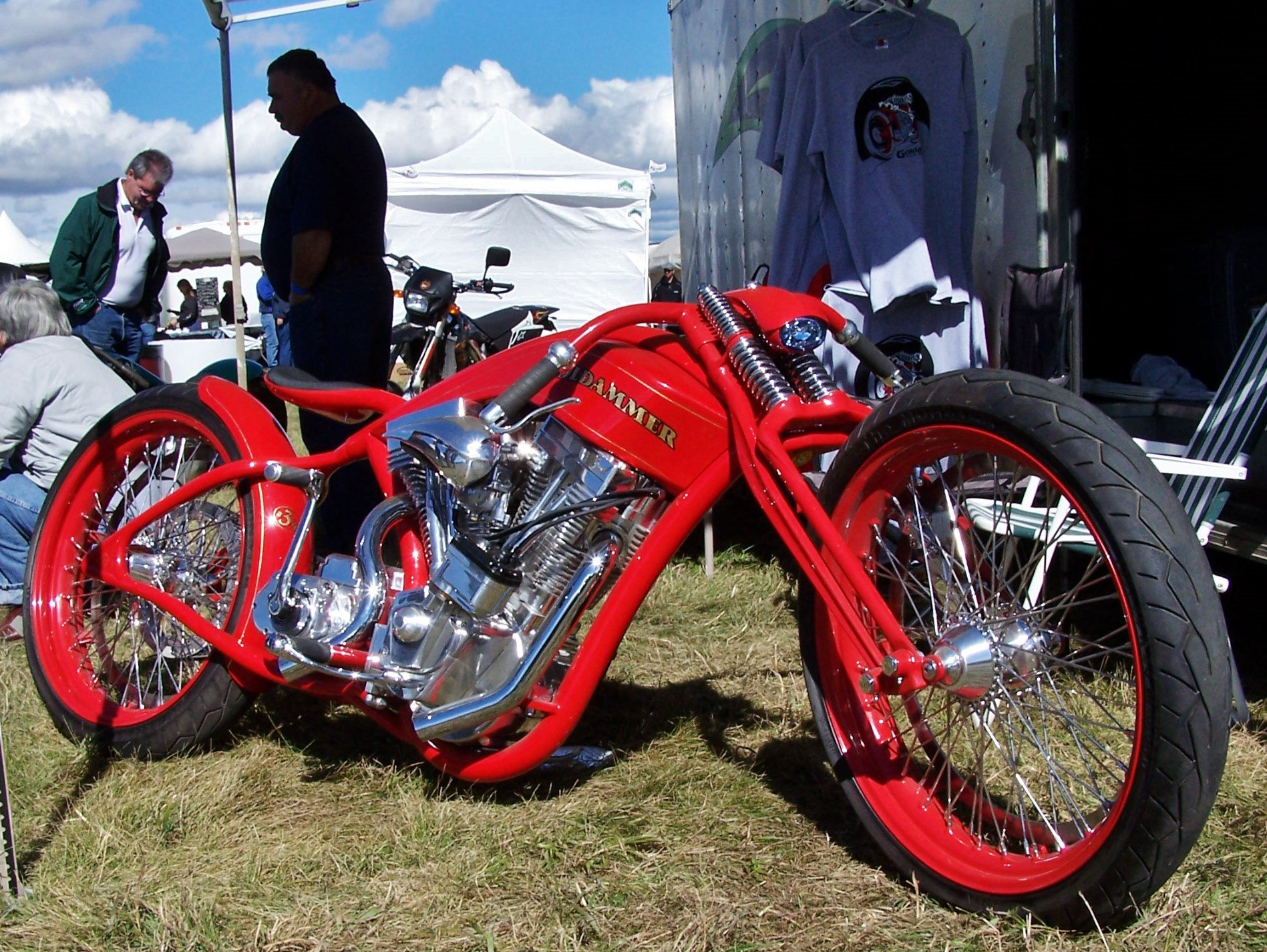 Kodak DX7590 ZOOM DIGITAL CAMERA sample photo. Bike showcase photography