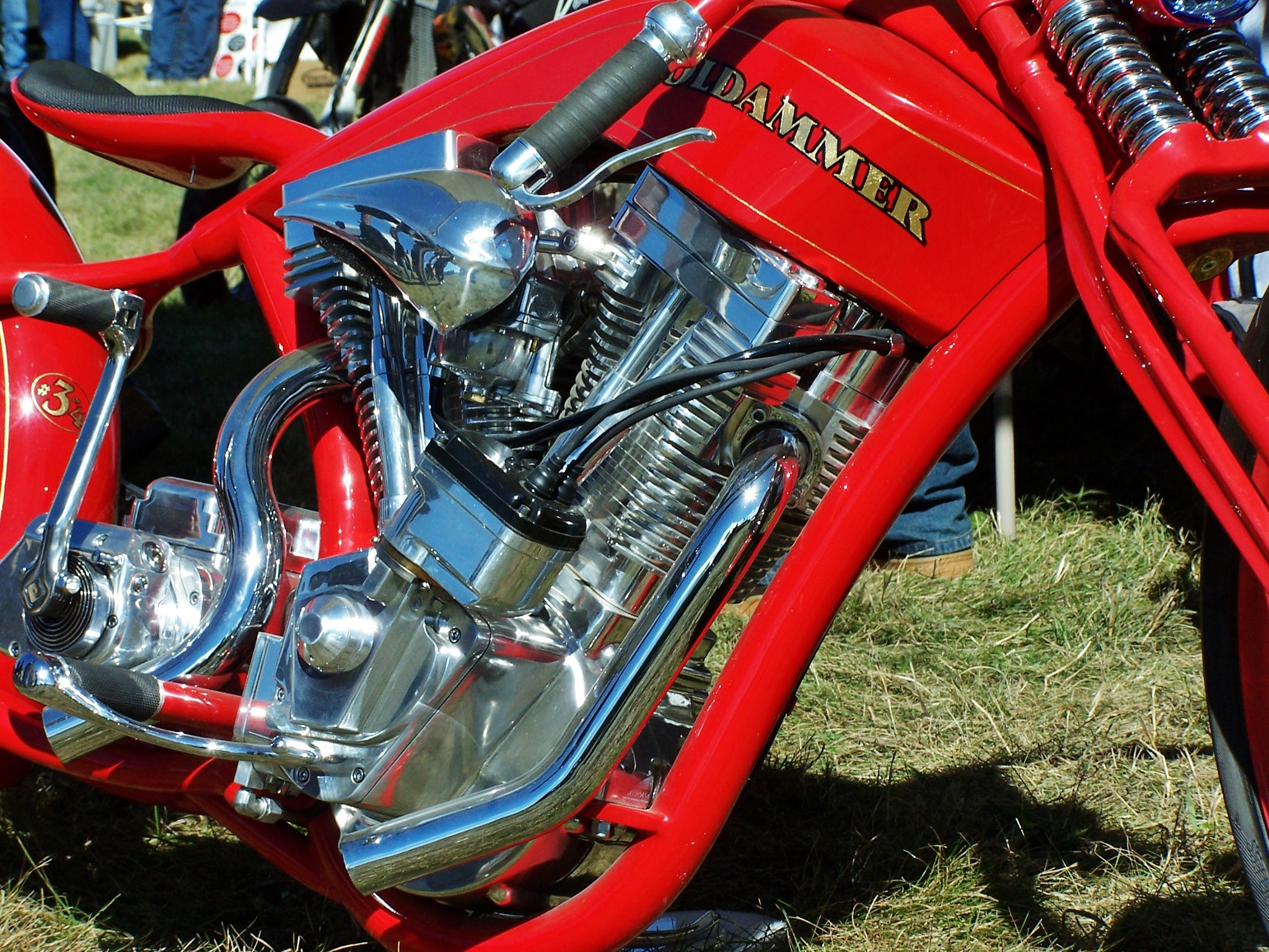 Kodak DX7590 ZOOM DIGITAL CAMERA sample photo. Bike showcase photography