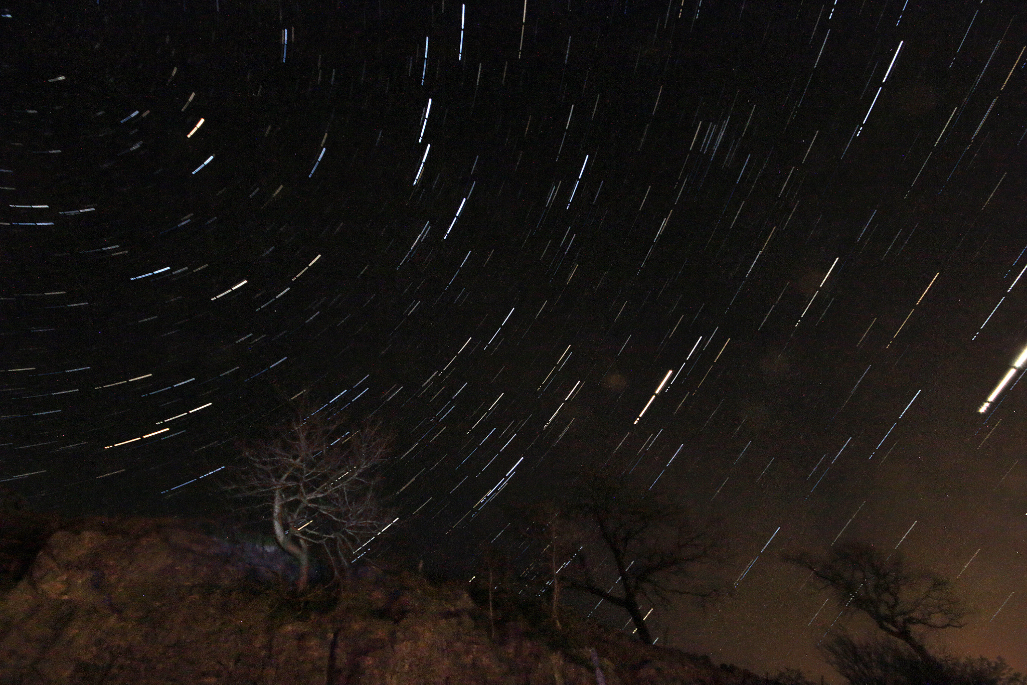 Canon EOS 70D + Sigma 10-20mm F4-5.6 EX DC HSM sample photo. Buckden wood lane star sweep photography