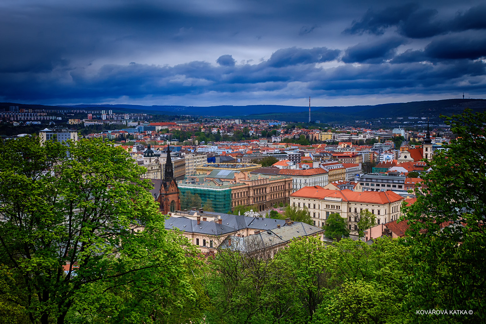 Canon EF 75-300mm F4.0-5.6 IS USM sample photo. Brno photography