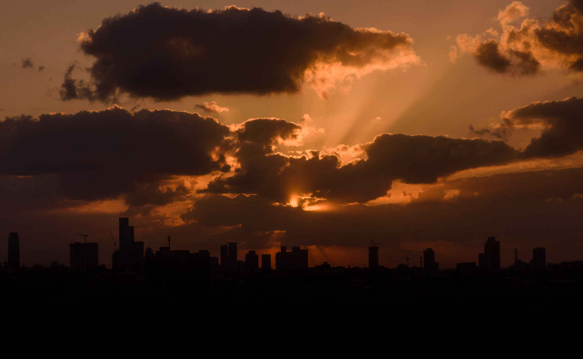 Nikon D7200 sample photo. Urban sunset photography