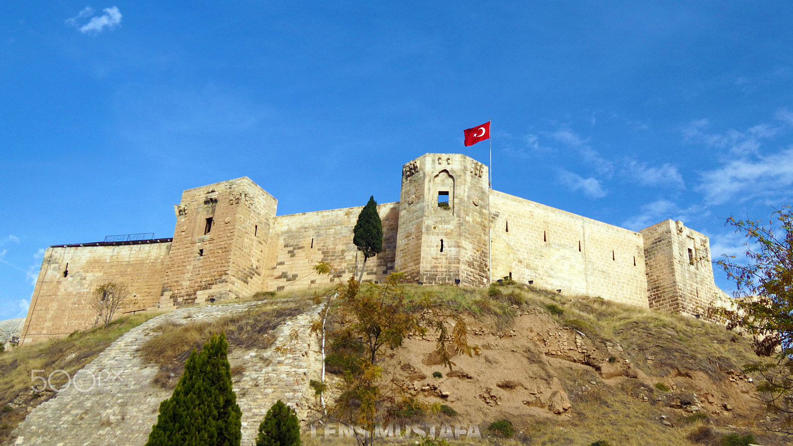 Sony SLT-A77 sample photo. Gaziantep castle photography